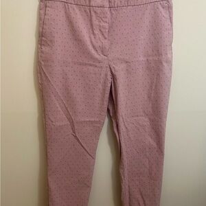 Zara Basic Pink Patterned Pants